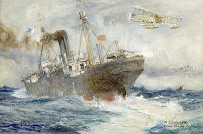 De vijand aanvallen door Charles William Wyllie