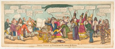 Hocus Pocus of tovenaars die de wind oproepen, 1 oktober 1814 door Charles Williams