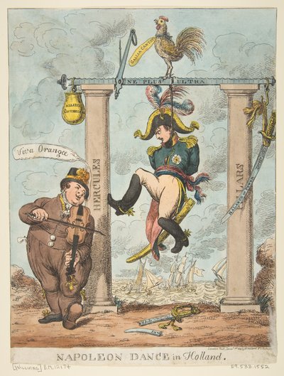 Napoleon Dans in Nederland, 1 januari 1814 door Charles Williams
