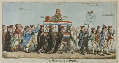 De begrafenis van de partij door Charles Williams