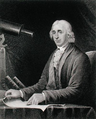 Portret van David Rittenhouse (1732-96), gegraveerd door James Barton Longacre (1794-1869) door Charles Willson (after) Peale