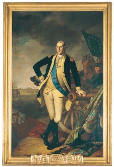 George Washington bij Princeton, 1779 door Charles Willson Peale