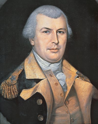 Portret van Nathanael Greene door Charles Willson Peale