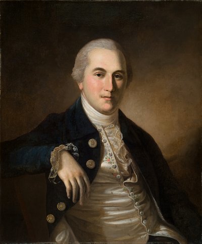 Portret van Robert Hazlehurst (1782) door Charles Willson Peale