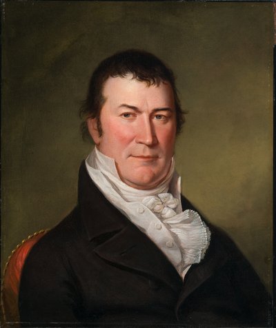 Portret van William Harris Crawford 1818 door Charles Willson Peale