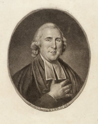 Rev. Joseph Pilmore door Charles Willson Peale