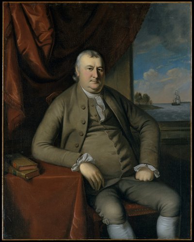 Samuel Mifflin door Charles Willson Peale