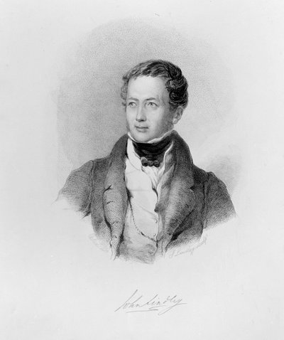 John Lindley, c.1830 (gravure) S. Lindley, ets (naar C. Fox) door Charles and George Fox