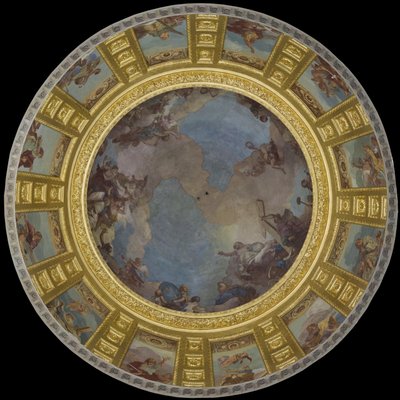 Sint Louis in Glorie, 1702-1707 door Charles de la Fosse