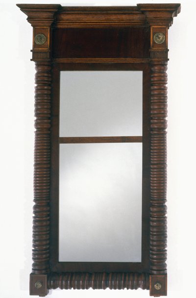 Spiegel, c. 1830-1837 door Charles del Vecchio
