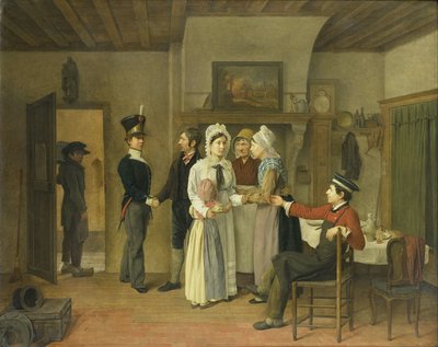 Het Afscheid van de Soldaat door Charles van Beveren