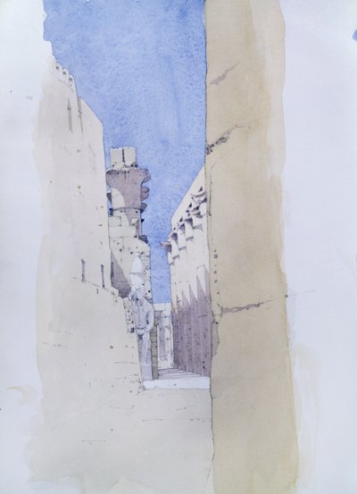Luxor Tempel door Charlie Millar
