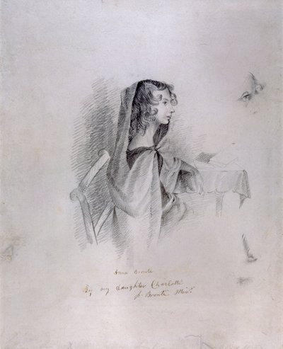 Anne Bronte (1820-49), 1833 door Charlotte Bronte