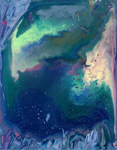 Acryl Gieten, 2020 door Charlotte Orr