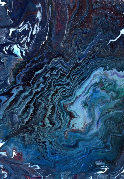 Acryl Gieten, 2020 door Charlotte Orr