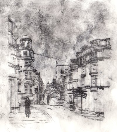 Cornmarket Street, 2019 door Charlotte Orr