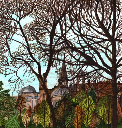 Edinburgh in de lente, 2020 door Charlotte Orr