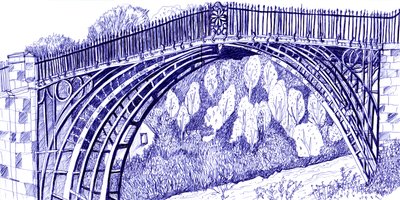 Ironbridge door Charlotte Orr
