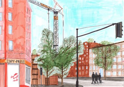 Koloniestraße door Charlotte Orr