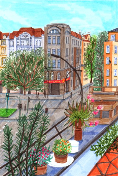 Sonnenallee, Berlijn door Charlotte Orr