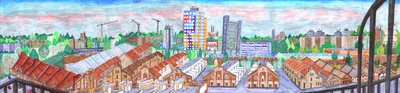 Storkower Straße, 2017 door Charlotte Orr