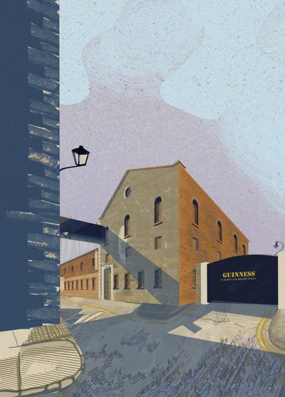 Historische toegangspoort tot de stad door Charlotte Trudgett