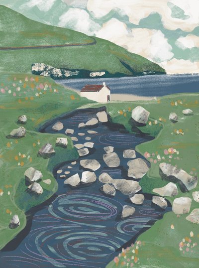 Winding Stream Landhuis door Charlotte Trudgett