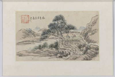 Landschap door Cheng Men