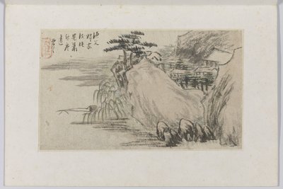 Landschap door Cheng Men