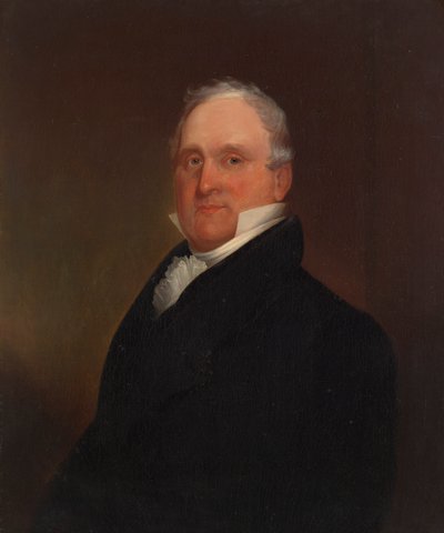 De Eerwaarde James Lanman (1769-1841), B.A. 1788, M.A. 1791 door Chester Harding