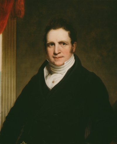 Thomas Abthorpe Cooper 1776-1849, c. 1822 door Chester Harding