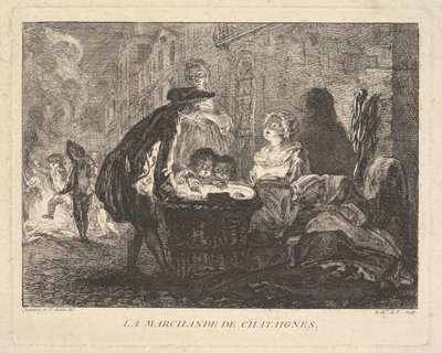 La Marchande de Chataignes door Chevalier de Parlington