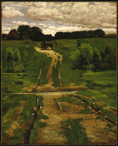 Een Achterweg door Childe Frederick Hassam