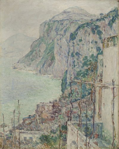 Capri door Childe Frederick Hassam