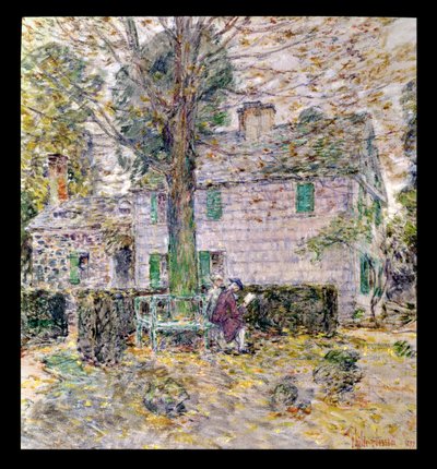 Indian Summer in Koloniale Dagen door Childe Frederick Hassam
