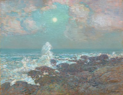 Zeegezicht—Eilanden van Shoals door Childe Frederick Hassam