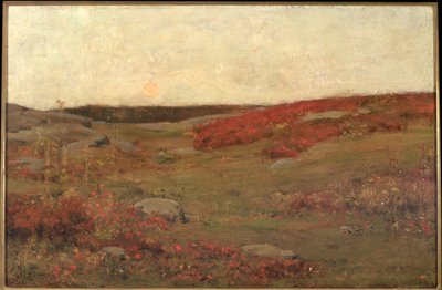Zonsopgang, Herfst door Childe Frederick Hassam
