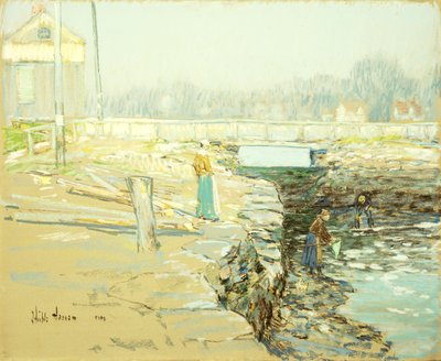 De Molendam, Cos Cob door Childe Frederick Hassam