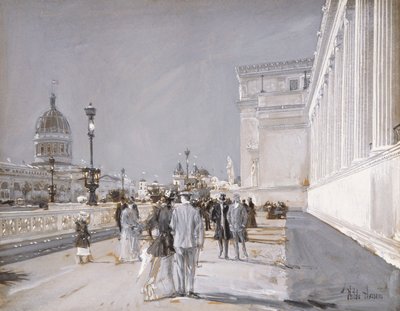 Wereldtentoonstelling, Chicago door Childe Frederick Hassam