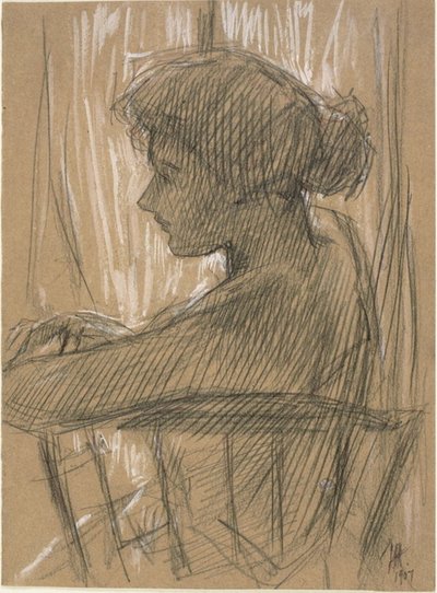 Tegen het Licht door Childe Hassam
