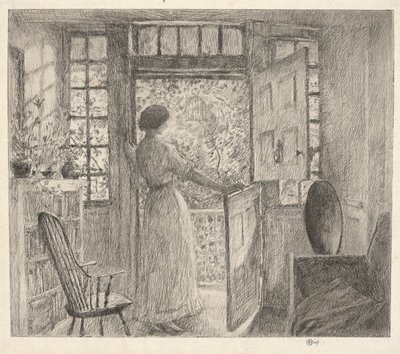 Nederlandse deur door Childe Hassam