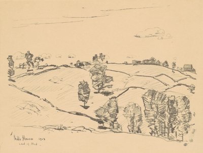 Stenen Hekken, Land van Nod door Childe Hassam