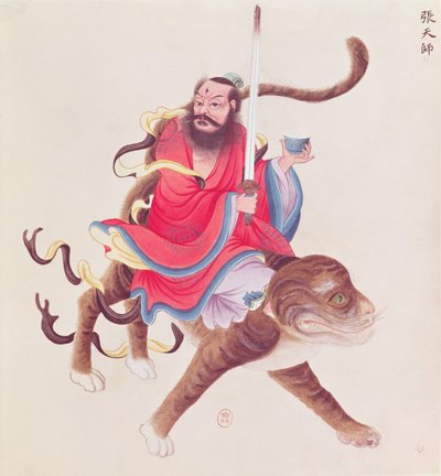 Chang Tao-Ling (fl.35 AD) door Chinese School