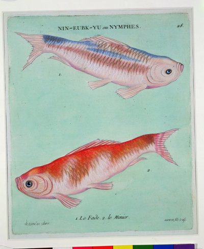 Le Fade, Le Minier, gegraveerd door Francois Nicholas Martinet (1731-p.1796) door Chinese School