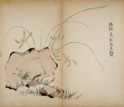 Tien Bamboe Studio Afdrukken, 1643 door Chinese School