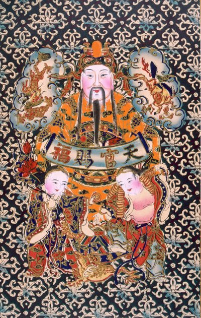 Tien Koan Tse Fou door Chinese School