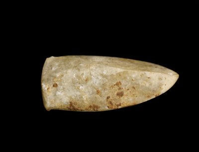 Tong amulet in de vorm van een cicade door Chinese School