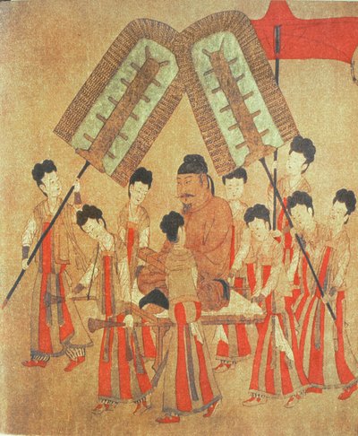 Yongle-keizer, facsimile van originele Chinese rol door Chinese School
