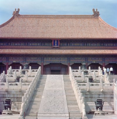 De Hal van Opperste Harmonie (Taihe dian) Ming-dynastie, 1420 door Chinese School Chinese School