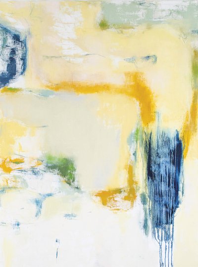 Abstracte compositie, Vipassana serie, 2018 (olieverf op linnen doek) door Ching Fun Tso
